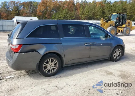 2012 Honda Odyssey Exl z USA, uszkodzony, nr VIN 5FNRL5H67CB084165